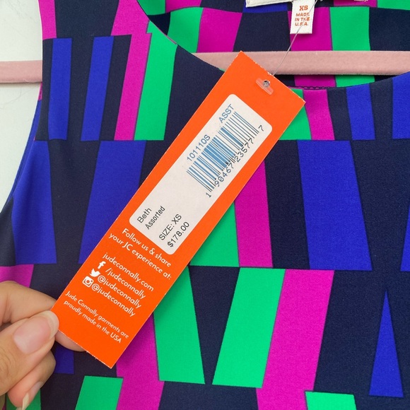 Jude Connally Dress Geometric Print - Picture 5 of 7